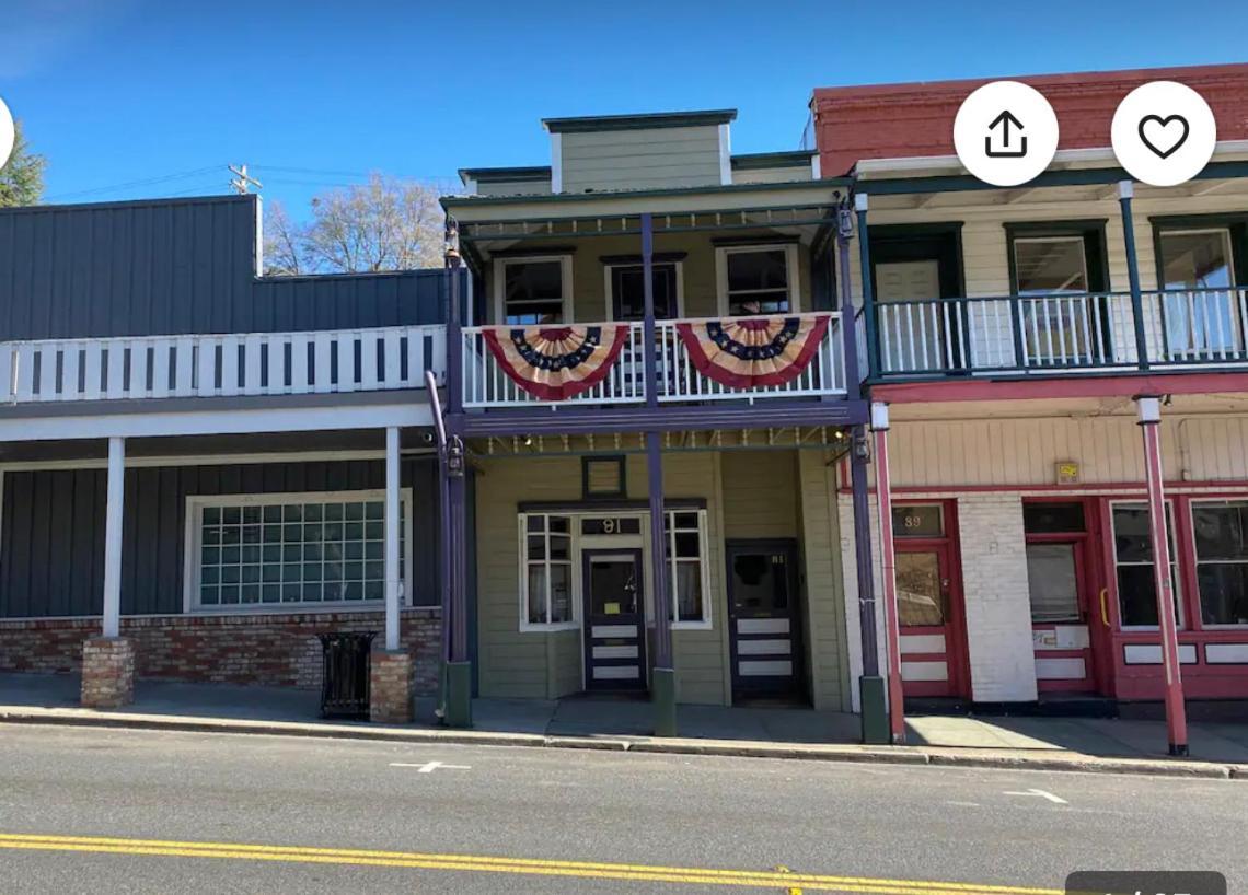 Historic Washington St Balcony Apartment Sonora Exterior photo